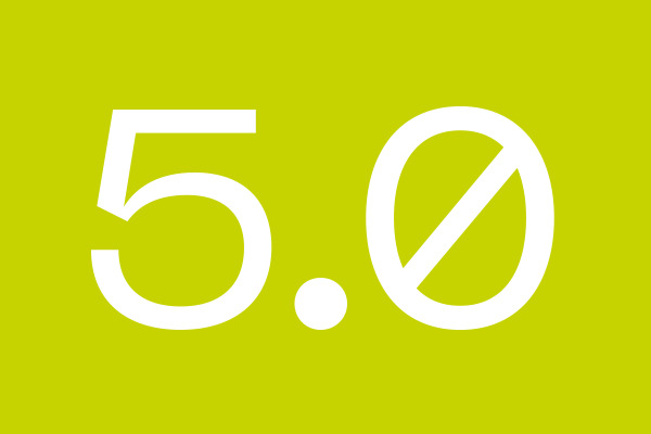5.0 logo